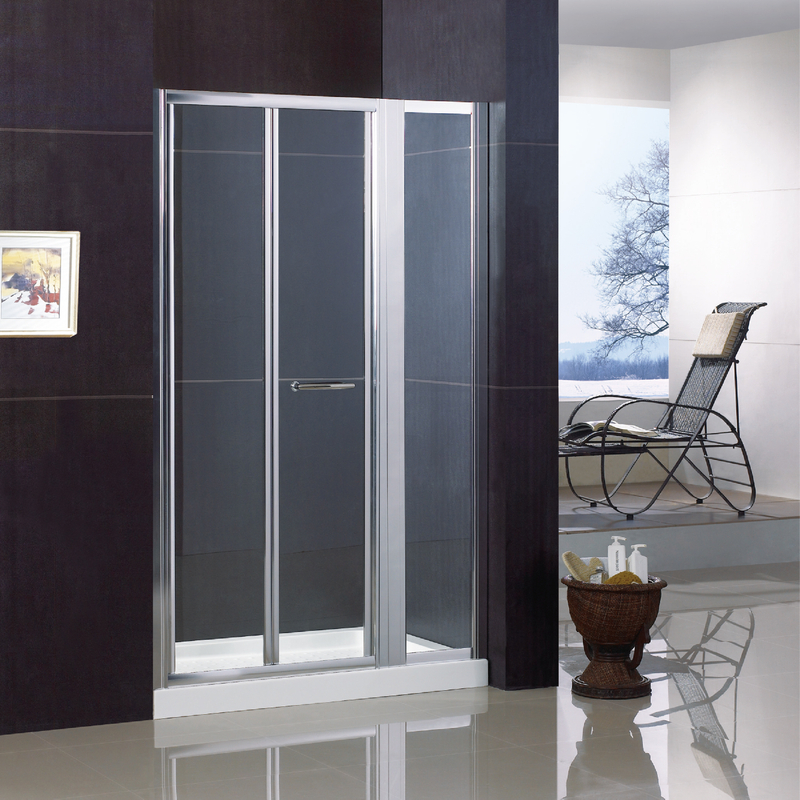 Hotel Porte da bagno in vetro da bagno personalizzato Bifold Doors (WS-IB090)