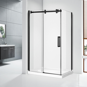 Porte da bagno per doccia scorrevole in vetro per il bagno in vetro (HC419FR)