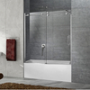 Moderne porte da vasca da bagno sliding sliding sliding sliding moderno (HX420)