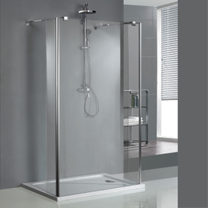 Bagno Semi Frameless Glass Walk in Wet Rooms (HM-1382A)