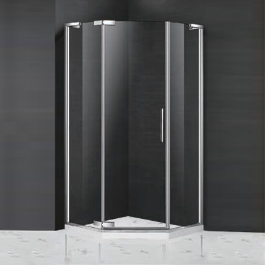 Neo Angle Semi Frameless Porte da doccia a cerniera a cerniera (YK-A31)