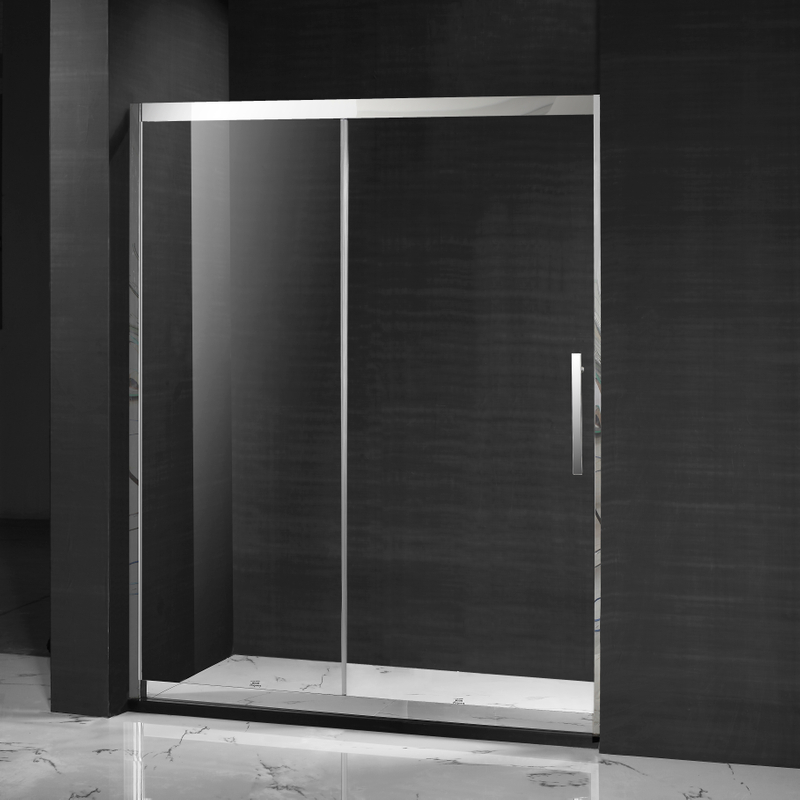 Casa con cornice 8mm Vetro Single Sliding Shower Enclosures (MIL-P21)