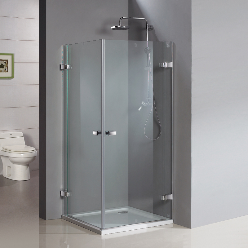 Home Semi Frameless Porte oscillanti a cerniera Porte da doccia (HK149)