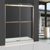 Bagno Personalizzato Barn Style Sliding Bypass Doors Doccia (HX421-A)