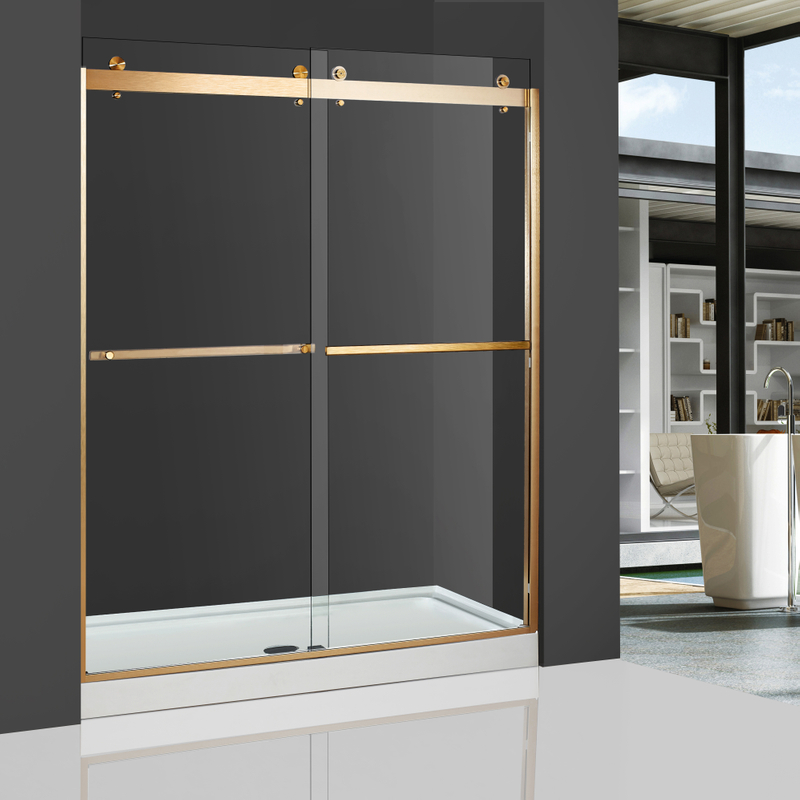 Bagno Personalizzato Barn Style Sliding Bypass Doors Doccia (HX421-A)