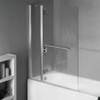 Porte da bagno per vasca da bagno in vetro Frameless Schermi da bagno Scollati (BS-60T)